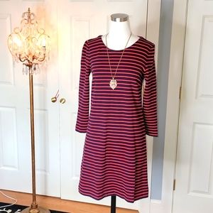 J.Crew Cotton Breton Stripe Dress